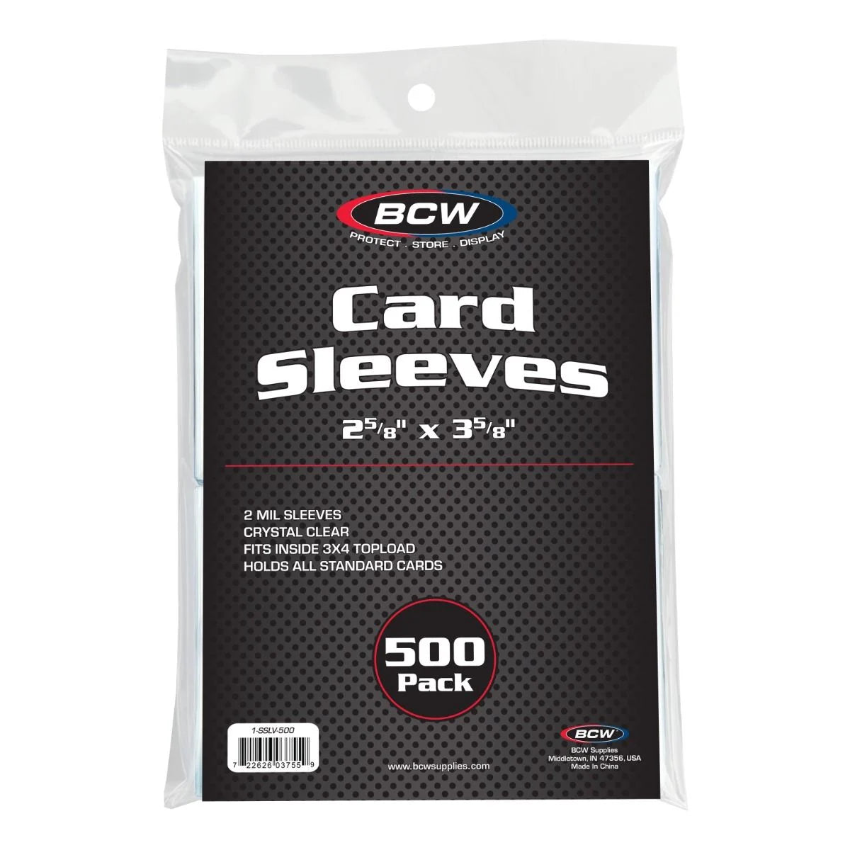 BCW Standard Card Sleeves (Penny Sleeves) - Clear