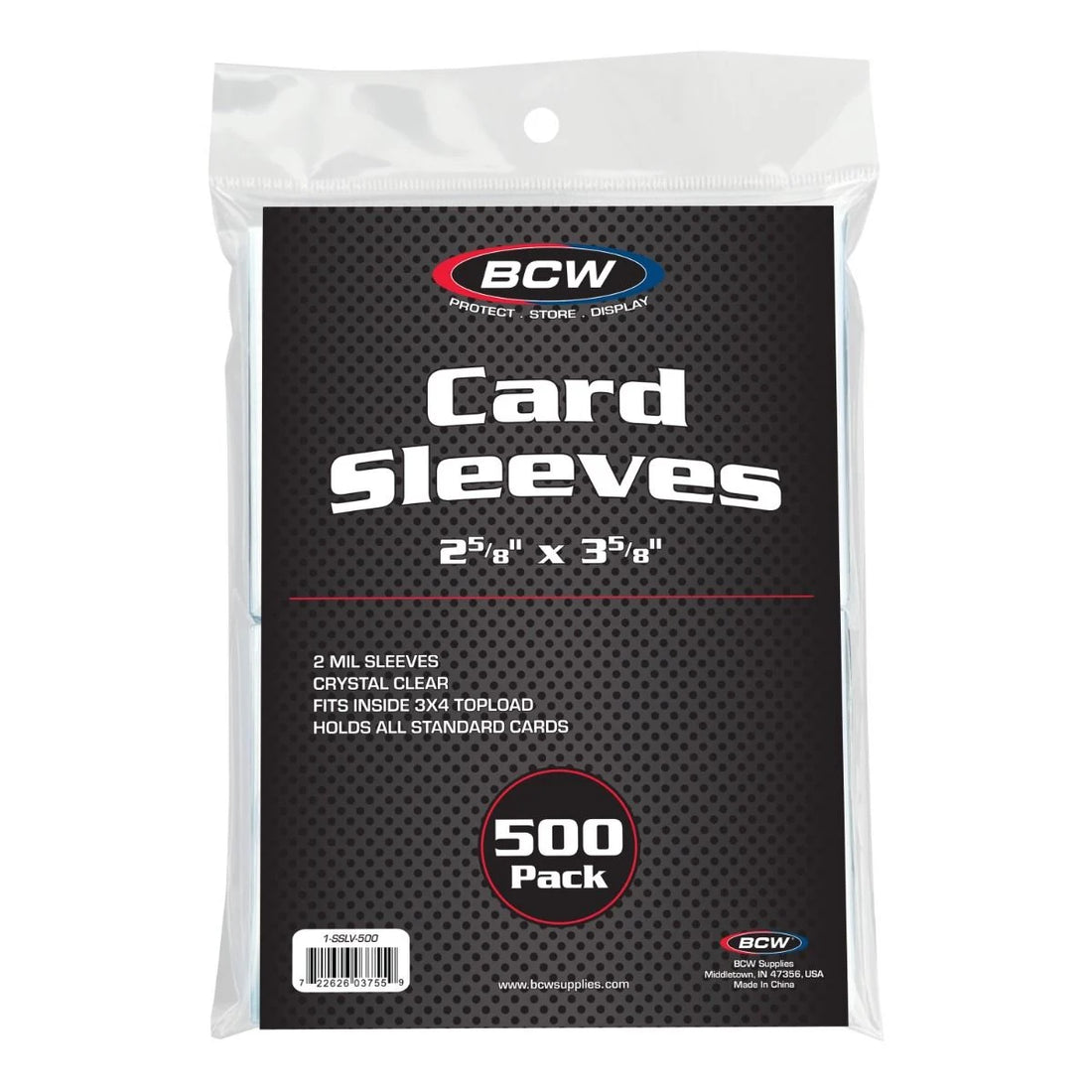 BCW Standard Card Sleeves (Penny Sleeves) - Clear