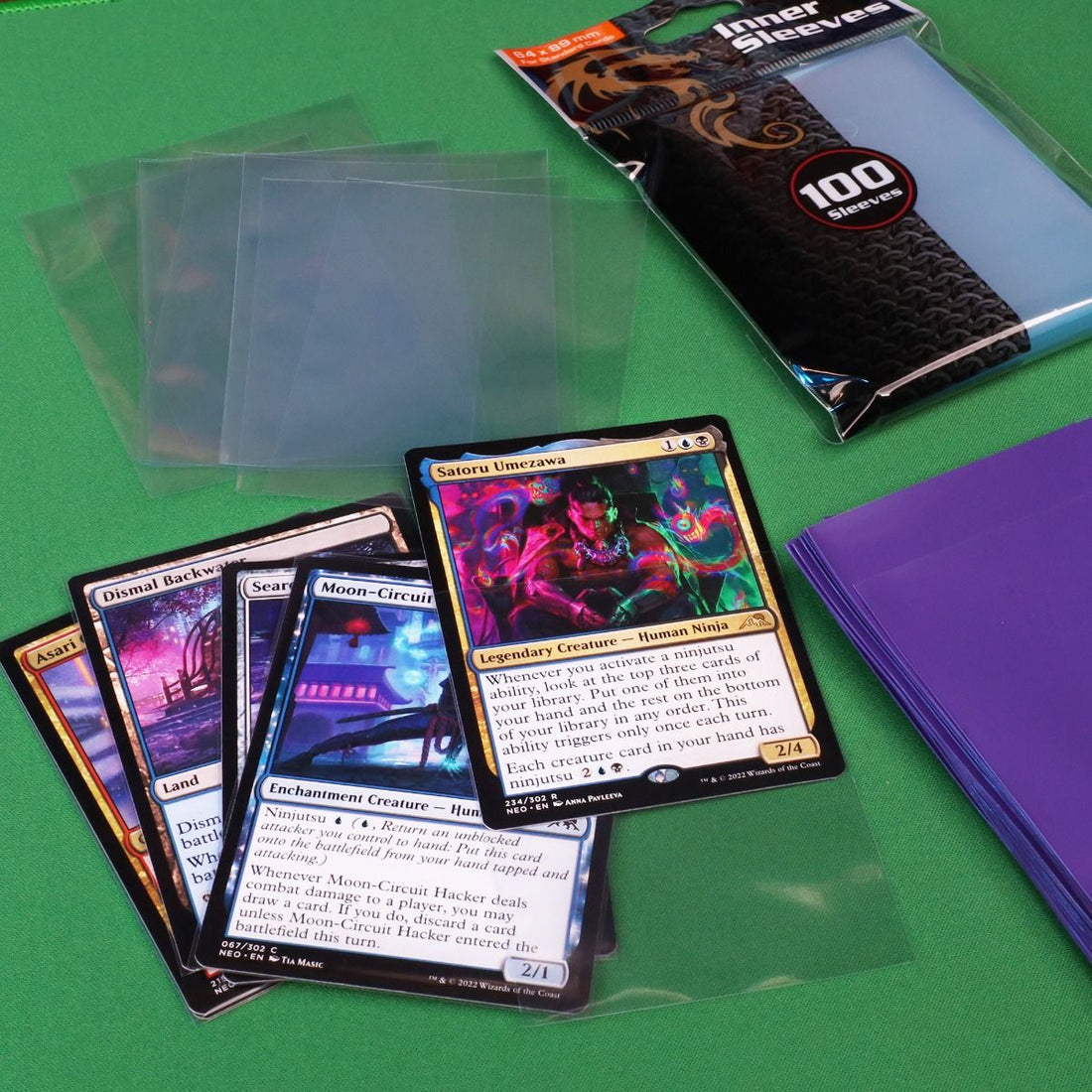 BCW Regular Inner Card Sleeves - Clear